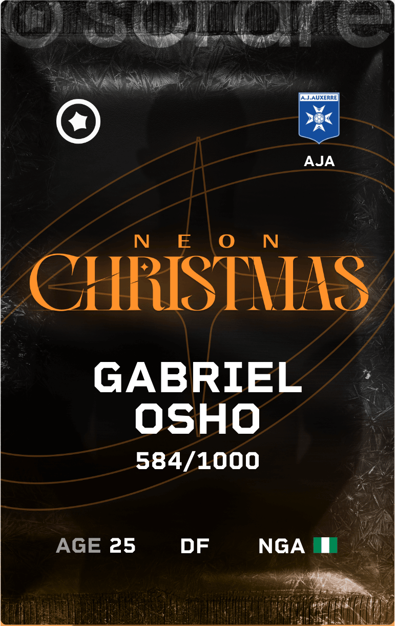 Gabriel Osho 2024-25 • Limited 584/1000