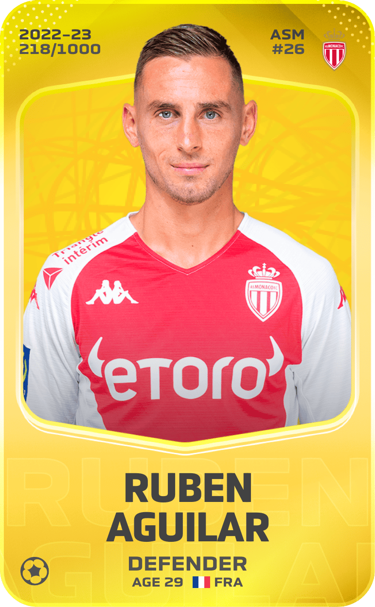 Ruben Aguilar 2022-23 • Limited 218/1000