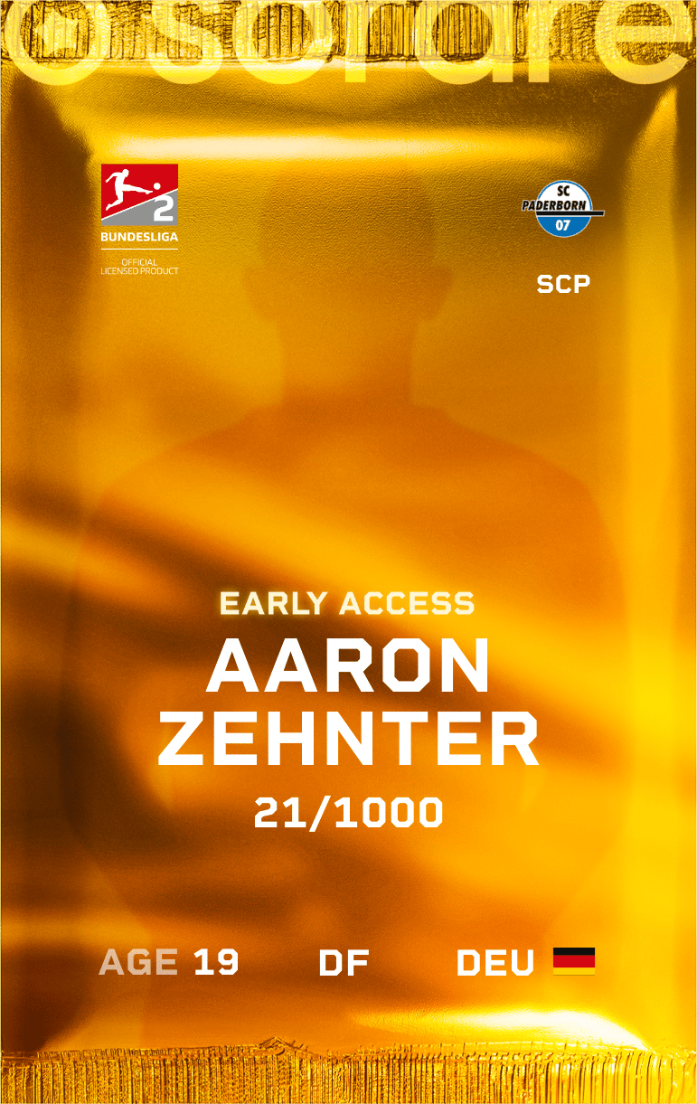 Aaron Zehnter 2024-25 • Limited 21/1000
