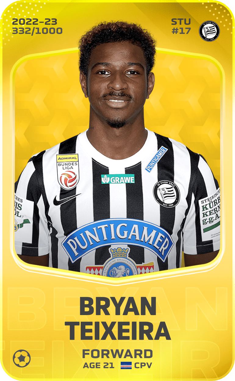 Bryan Teixeira 2022-23 • Limited 332/1000