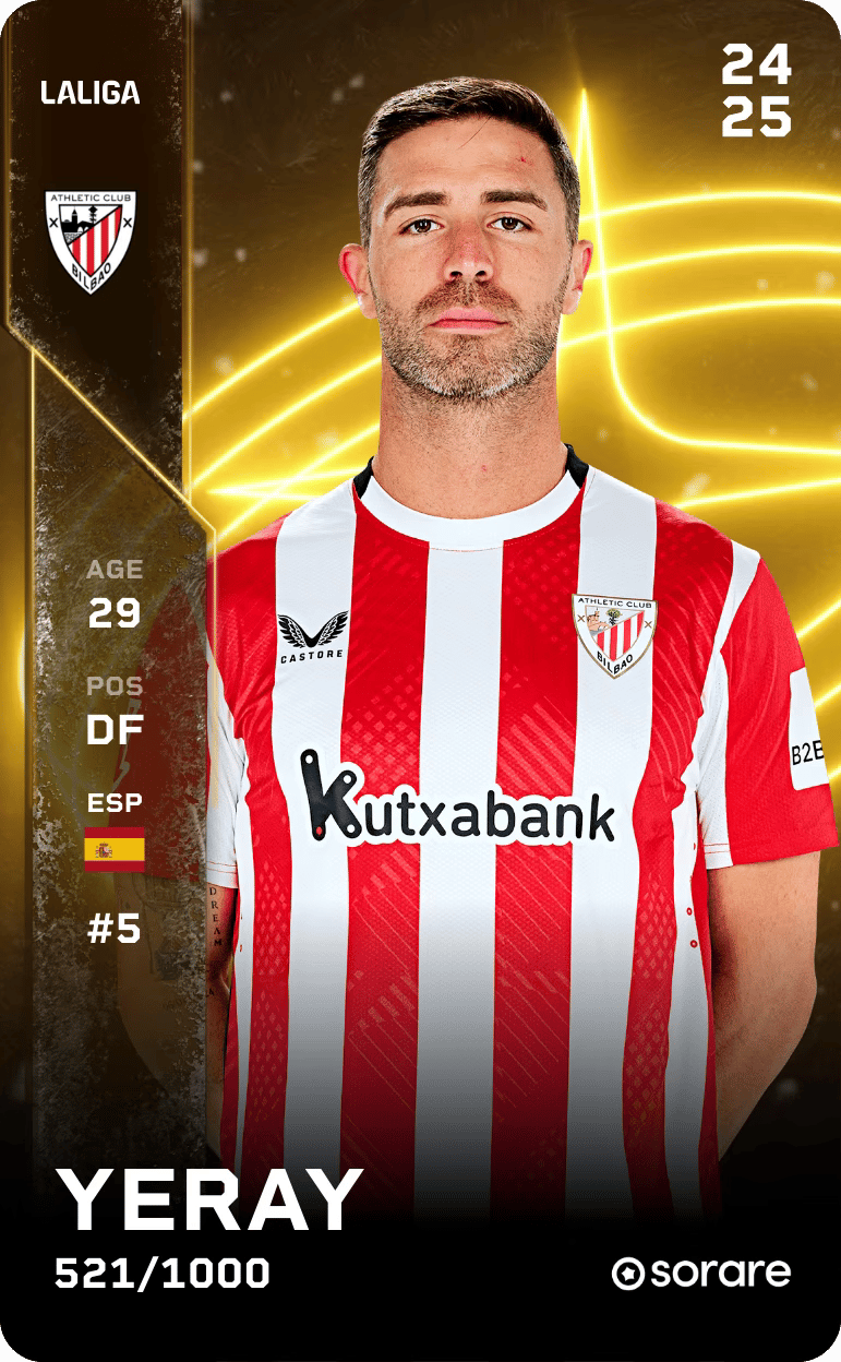 Yeray 2024-25 • Limited 521/1000