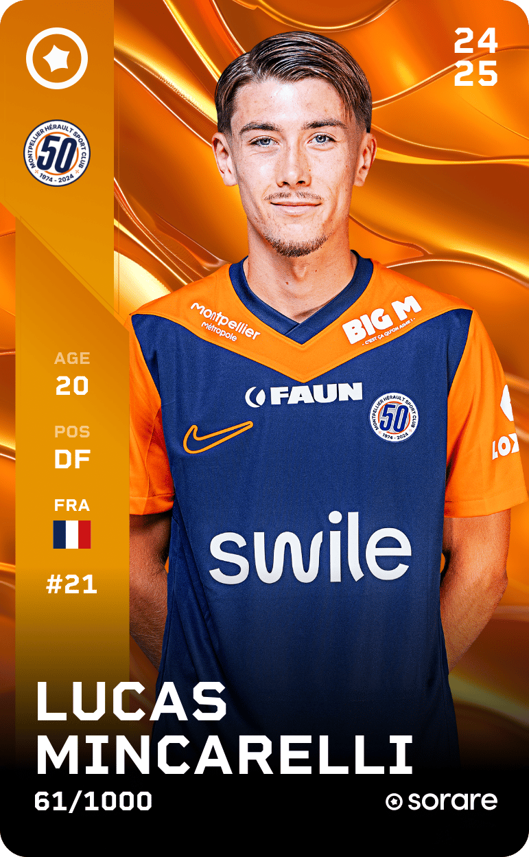 Lucas Mincarelli 2024-25 • Limited 61/1000