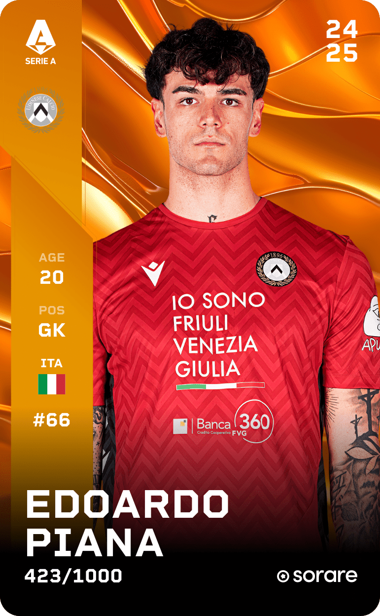 Edoardo Piana 2024-25 • Limited 423/1000