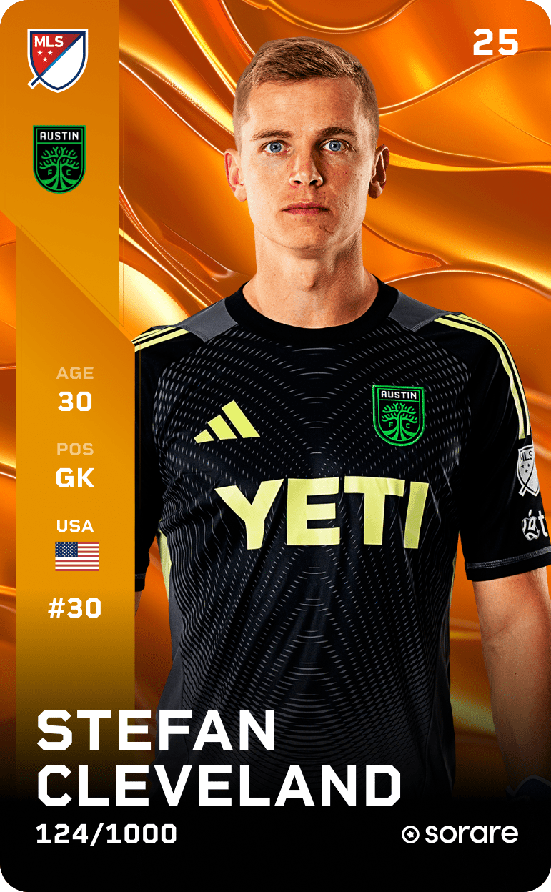 Stefan Cleveland 2025-26 • Limited 124/1000