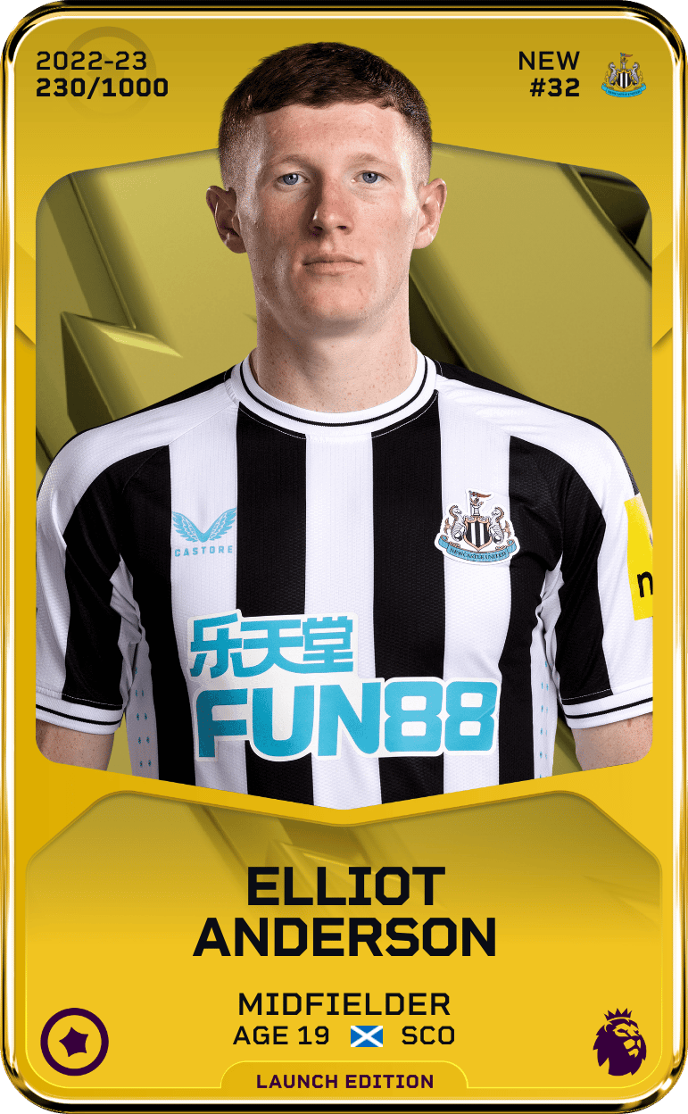 Elliot Anderson 2022-23 • Limited 230/1000