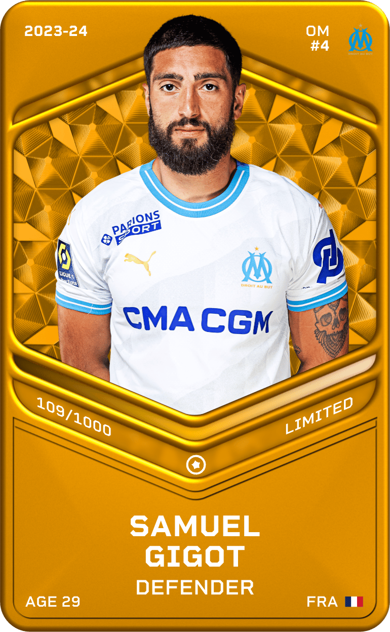 Samuel Gigot 2023-24 • Limited 109/1000