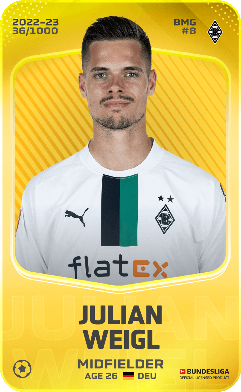 Julian Weigl 2022-23 • Limited 36/1000