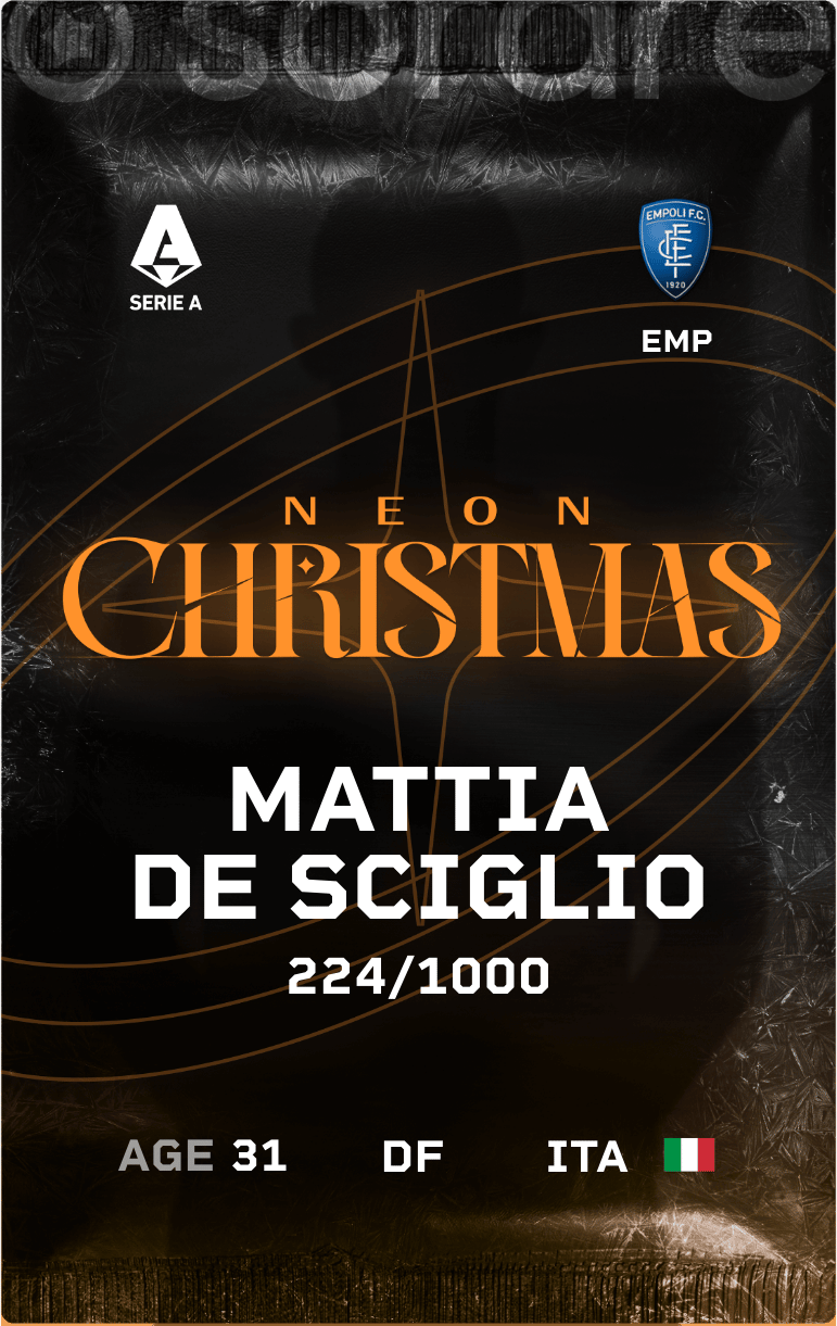 Mattia De Sciglio 2024-25 • Limited 224/1000