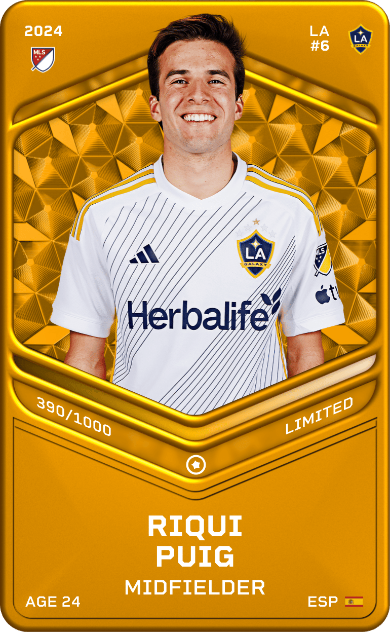 Riqui Puig  2024-25 • Limited 390/1000