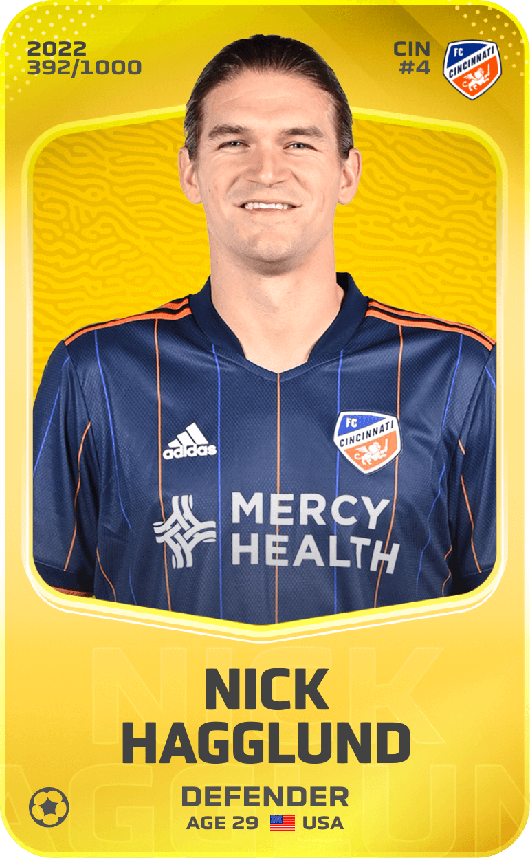 Nick Hagglund 2022-23 • Limited 392/1000
