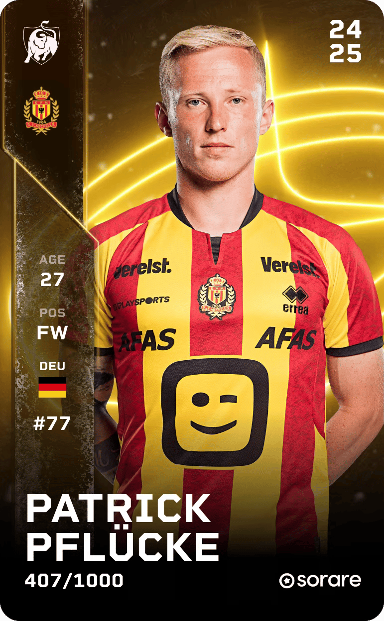 Patrick Pflücke 2024-25 • Limited 407/1000