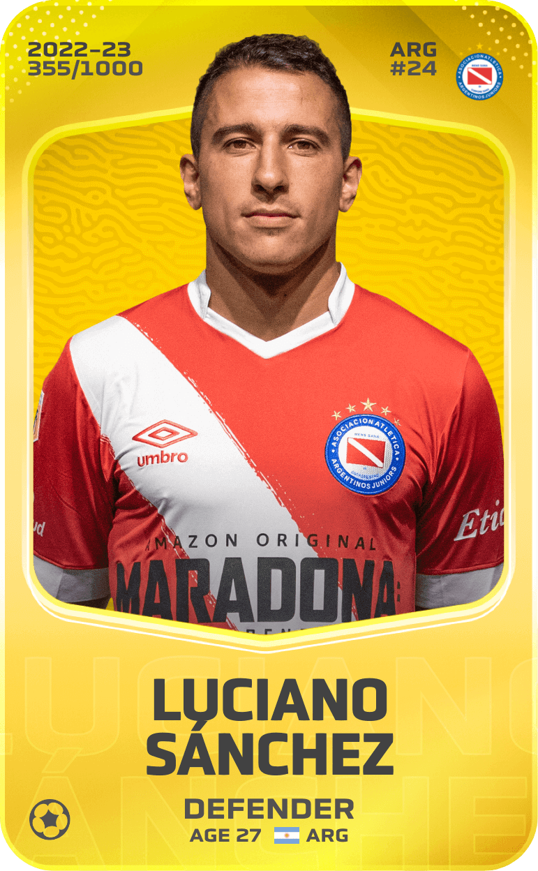 Luciano Sánchez 2022-23 • Limited 355/1000