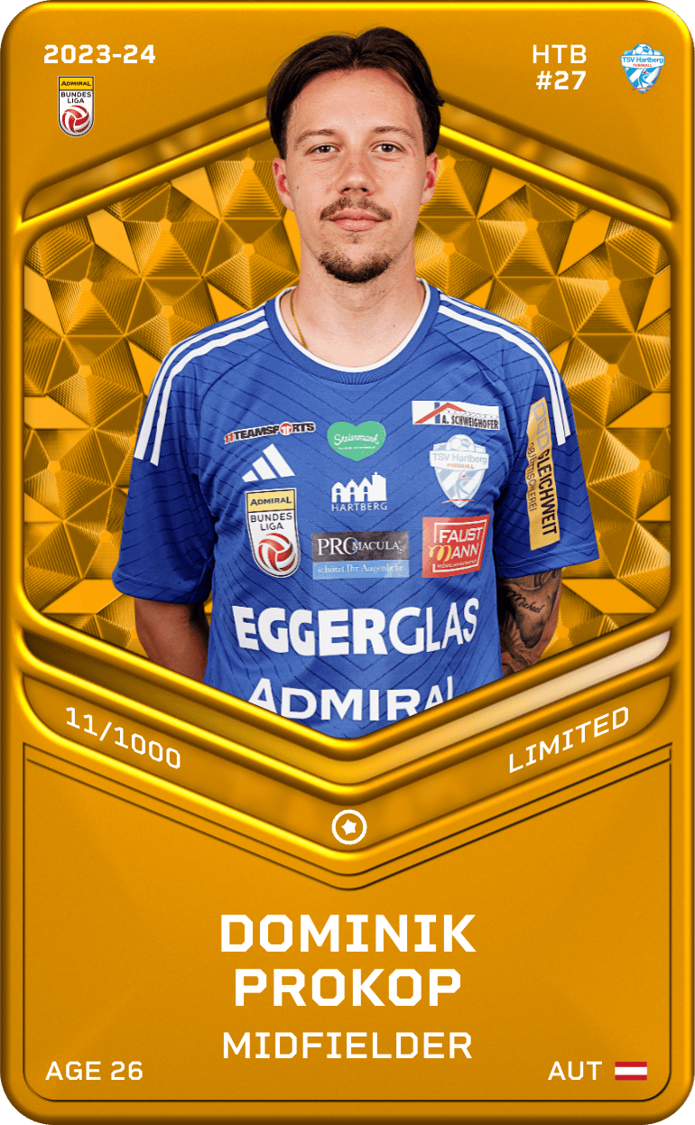 Dominik Prokop 2023-24 • Limited 11/1000