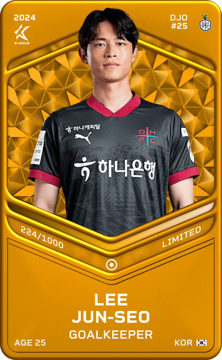 Lee Jun-Seo 2024-25 • Limited 224/1000