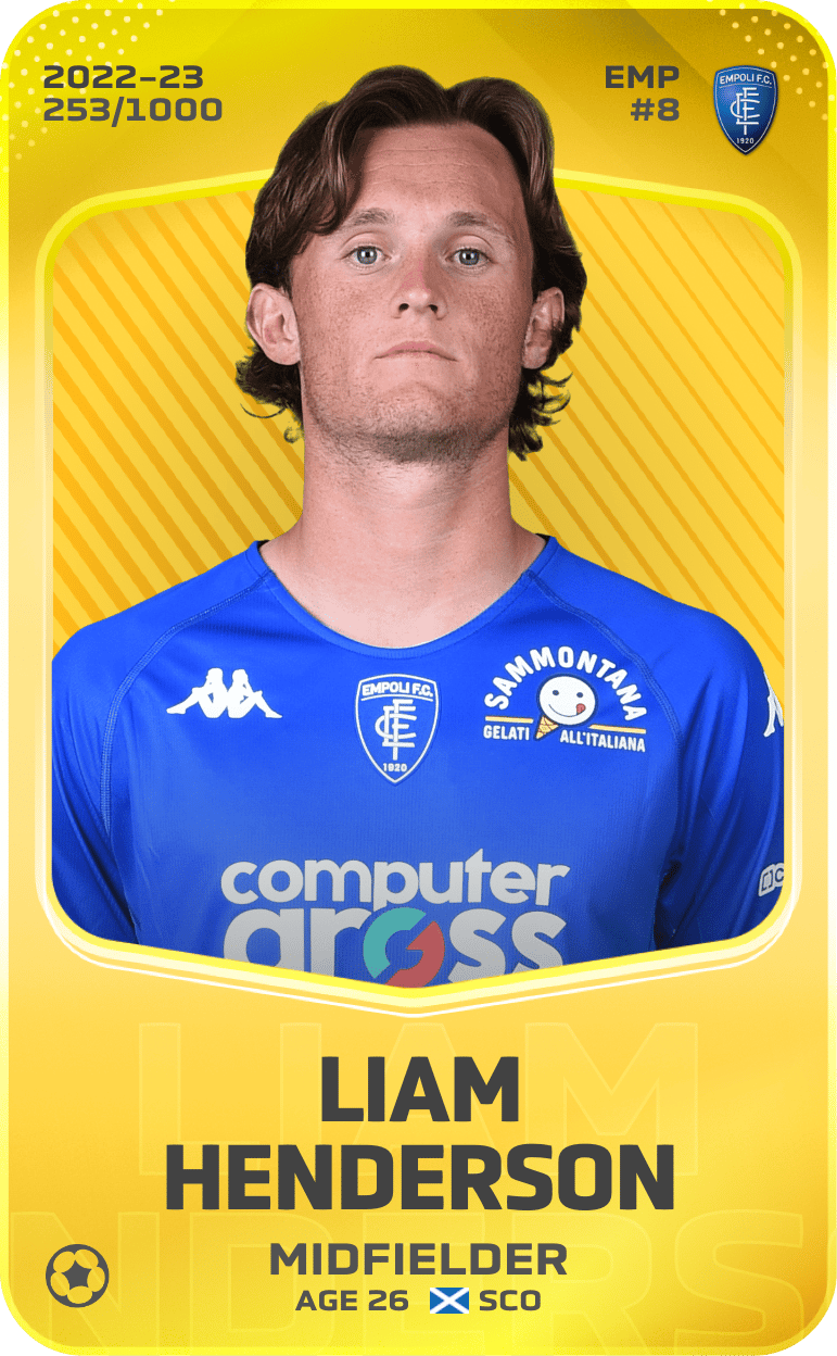 Liam Henderson 2022-23 • Limited 253/1000