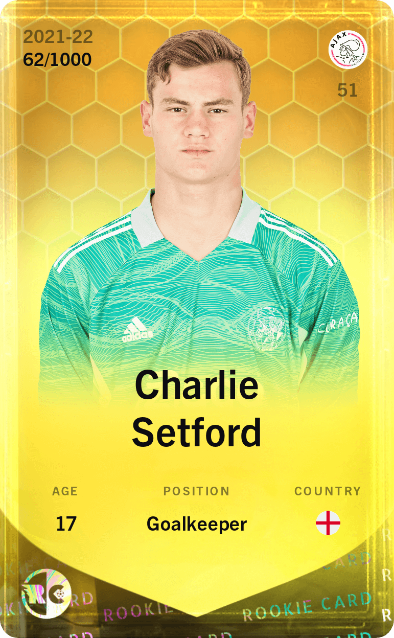 Charlie Setford 2021-22 • Limited 62/1000