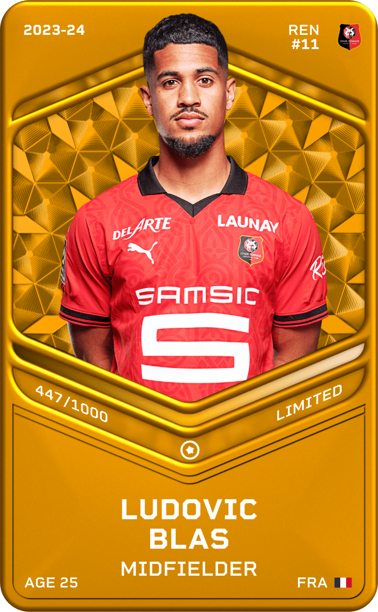 Ludovic Blas 2023-24 • Limited 447/1000
