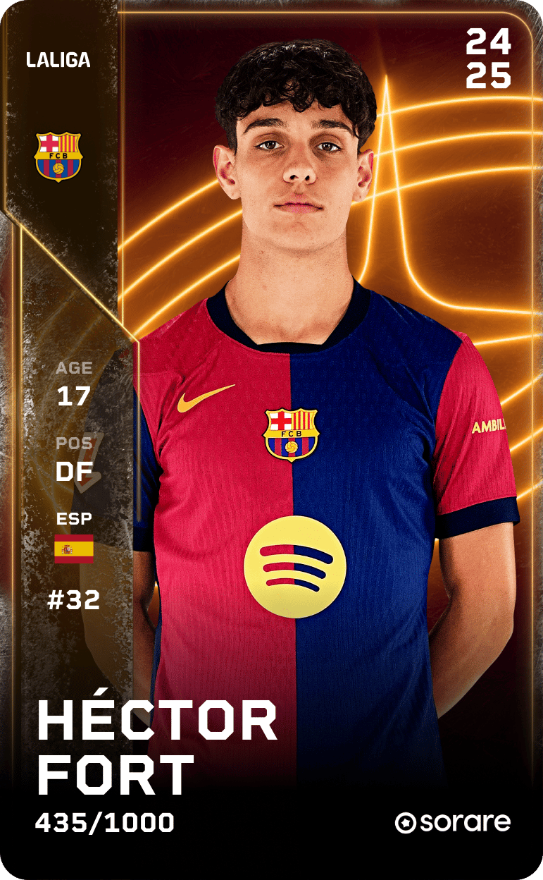 Héctor Fort 2024-25 • Limited 435/1000