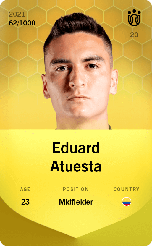 Eduard Atuesta 2021-22 • Limited 62/1000