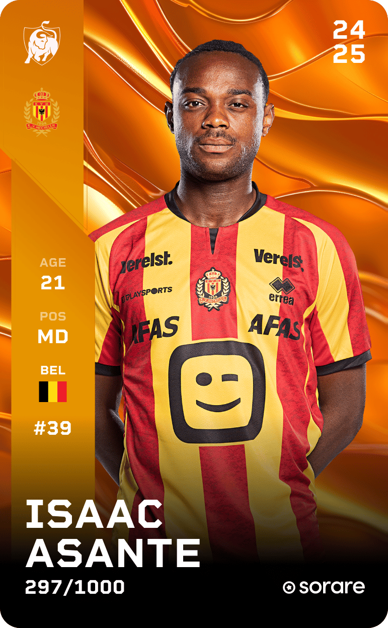 Isaac Asante 2024-25 • Limited 297/1000