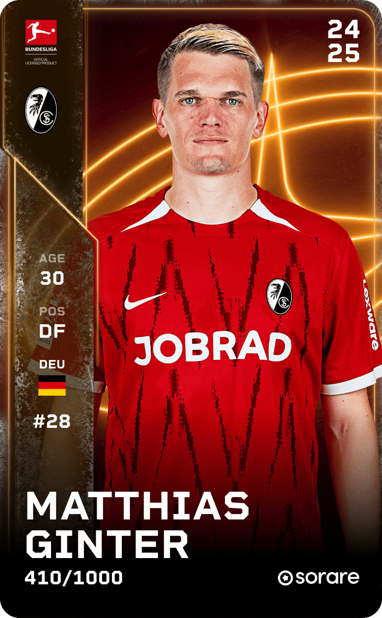 Matthias Ginter 2024-25 • Limited 410/1000