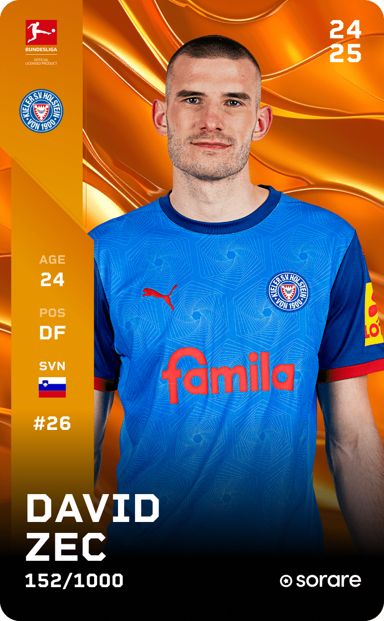 David Zec 2024-25 • Limited 152/1000