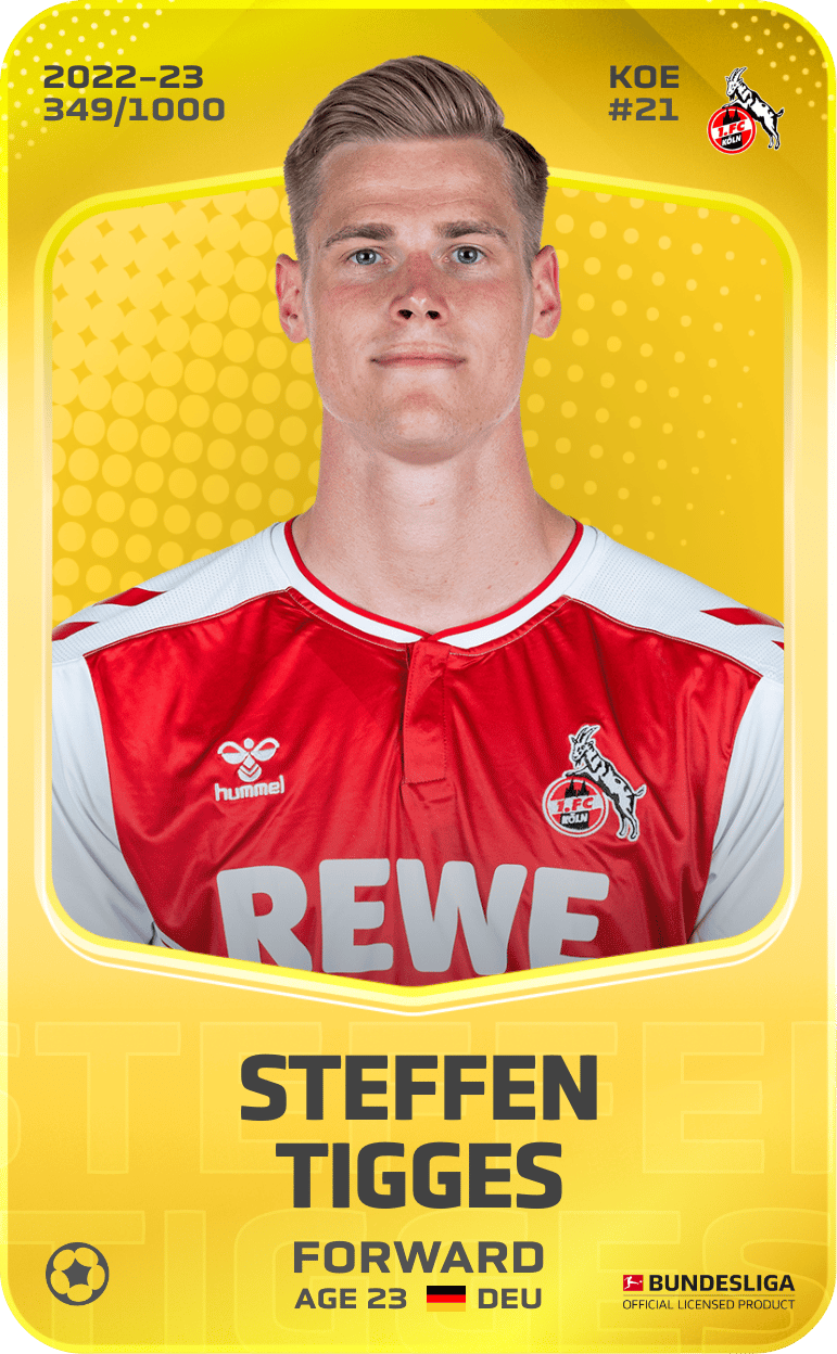 Steffen Tigges 2022-23 • Limited 349/1000