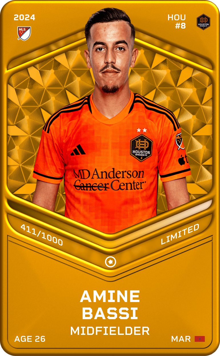 Amine Bassi 2024-25 • Limited 411/1000