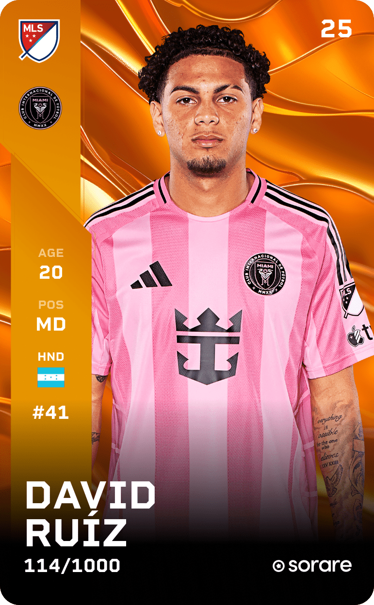 David Ruíz 2025-26 • Limited 114/1000