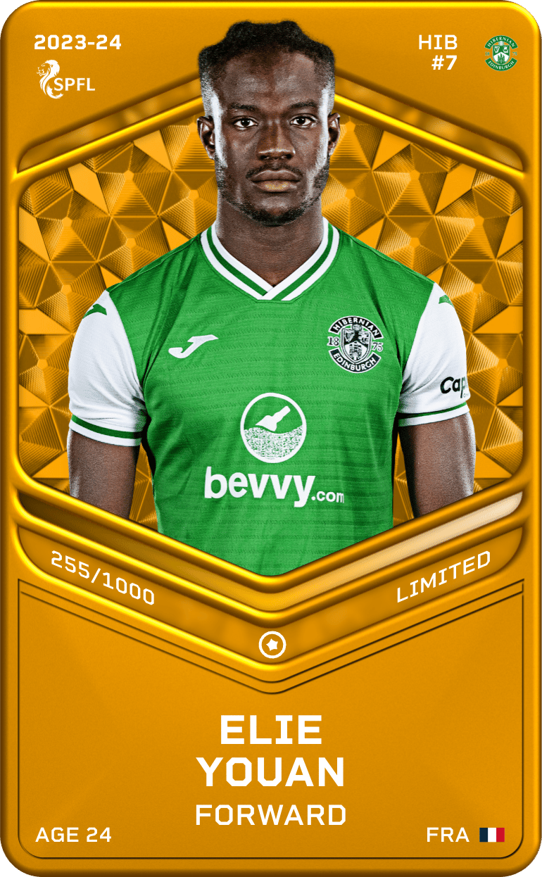 Elie Youan 2023-24 • Limited 255/1000