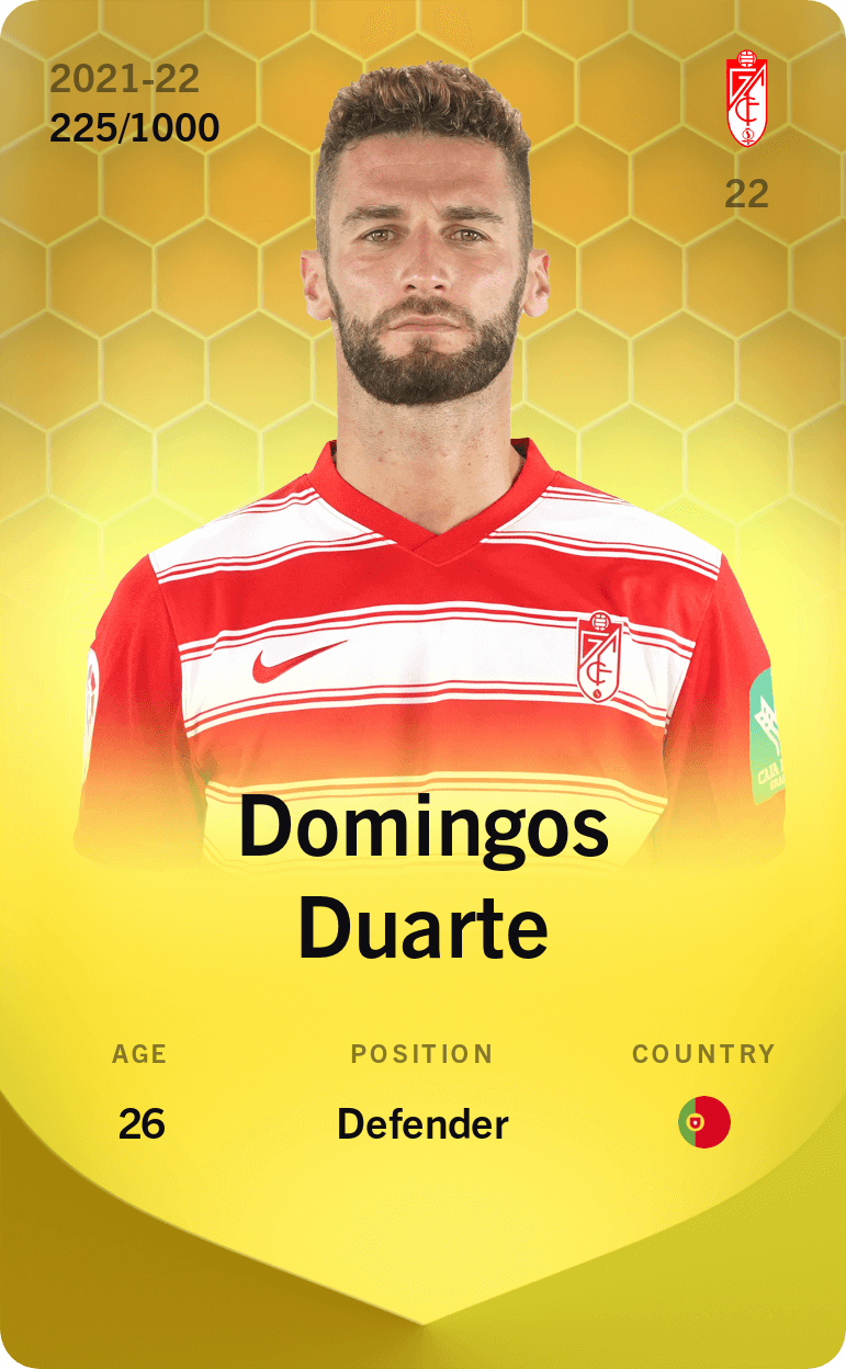 Domingos Duarte 2021-22 • Limited 225/1000