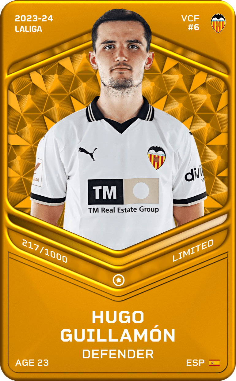 Hugo Guillamón 2023-24 • Limited 217/1000