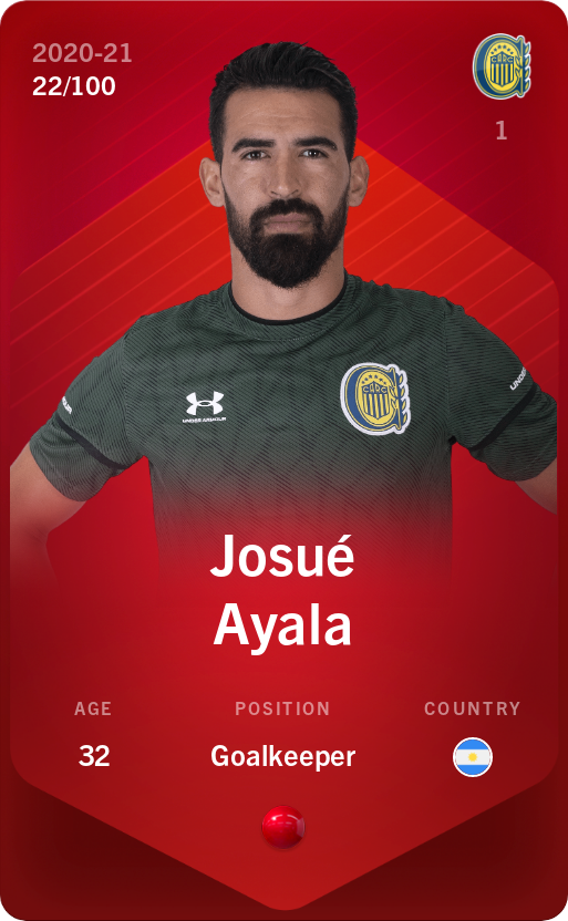 Sorare - Sorare Official - Josué Ayala 2020-21 • Rare 22/100 - NFT # 83500830531022582709870081813452212021482651151858166434795244026787525582403