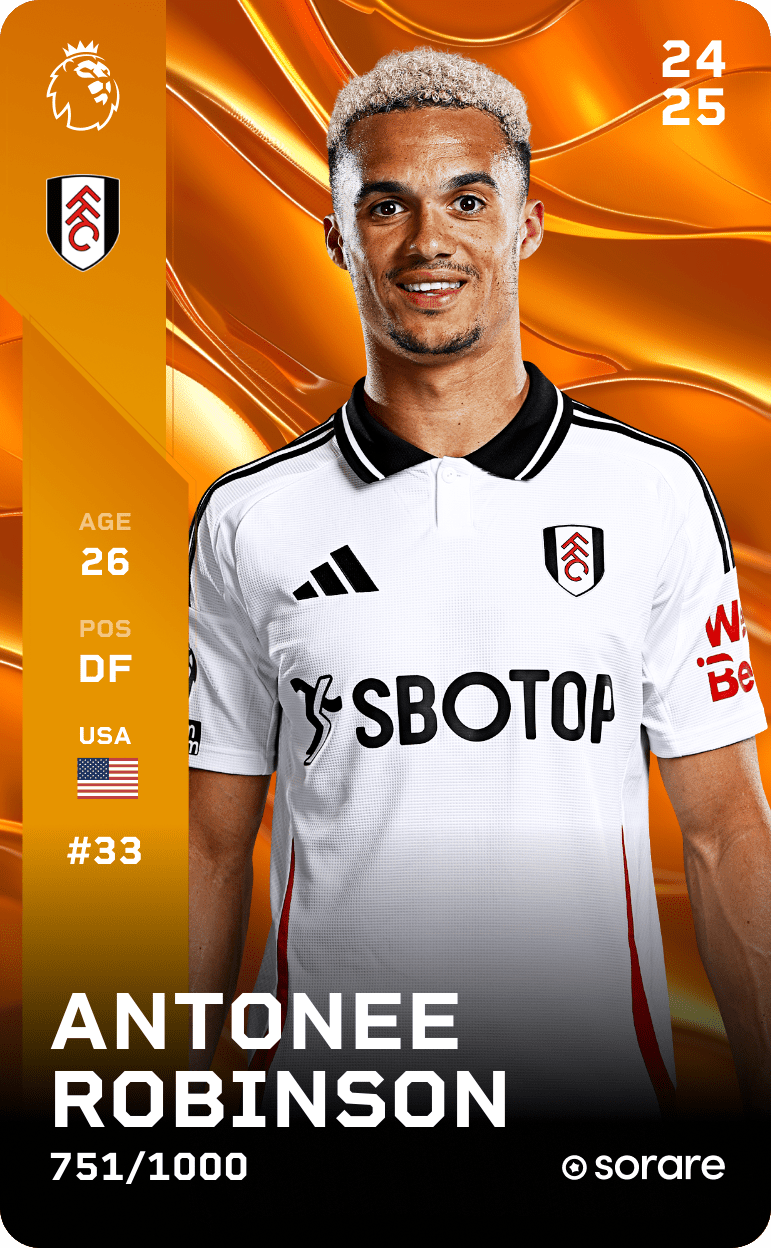 Antonee Robinson 2024-25 • Limited 751/1000