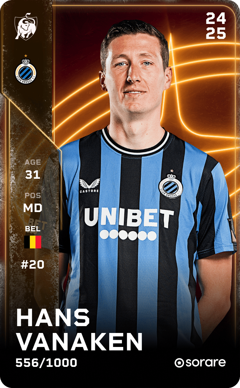Hans Vanaken 2024-25 • Limited 556/1000
