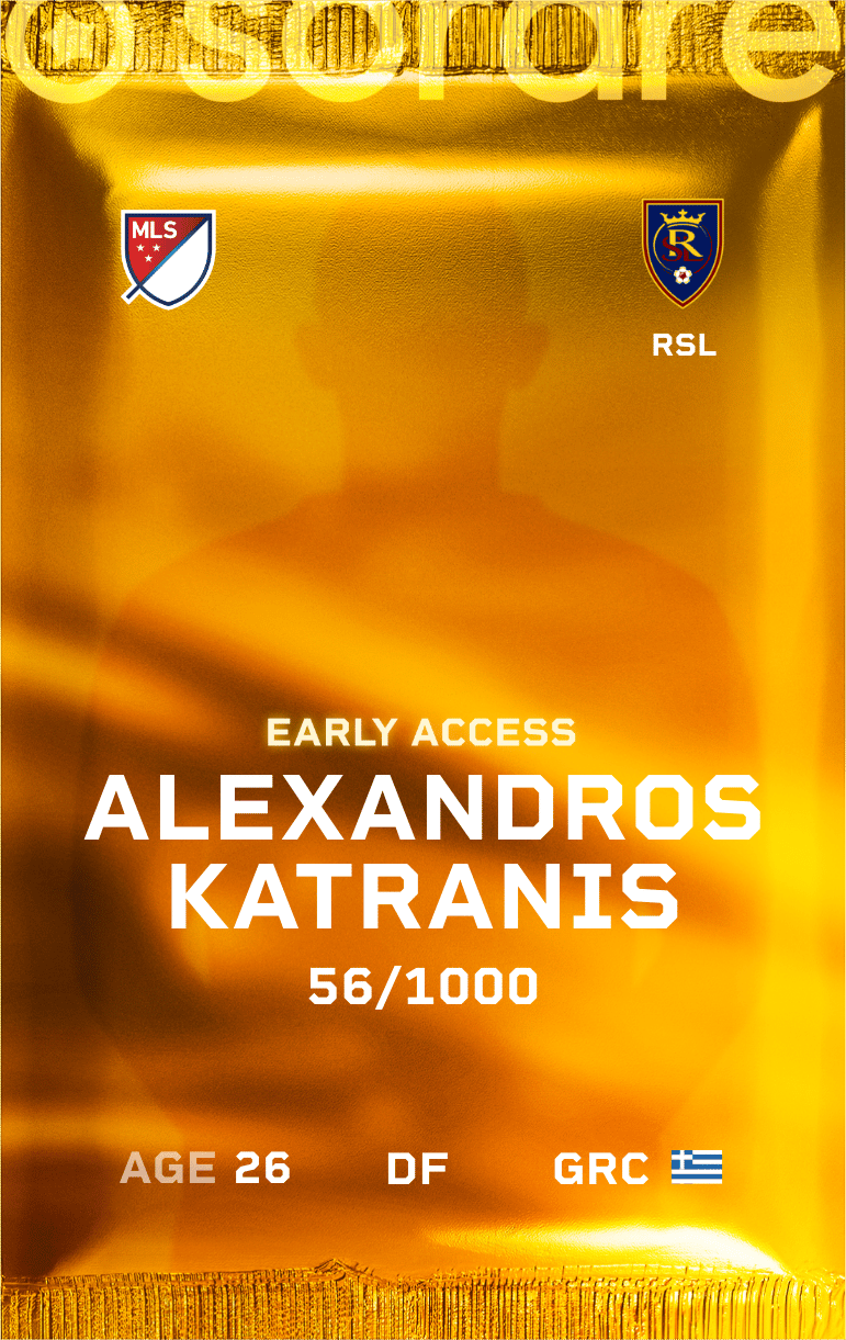 Alexandros Katranis 2025-26 • Limited 56/1000