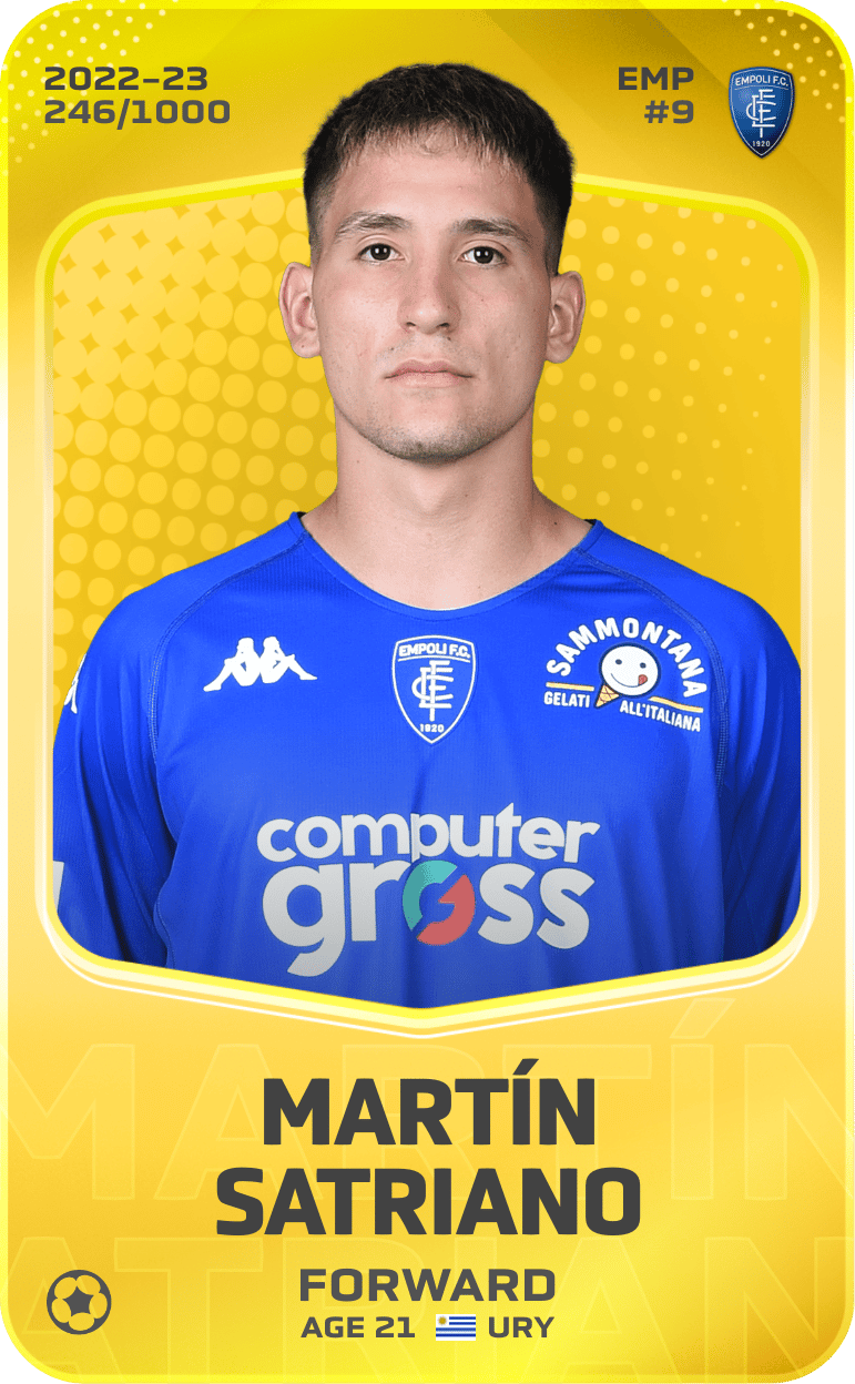Martín Satriano 2022-23 • Limited 246/1000