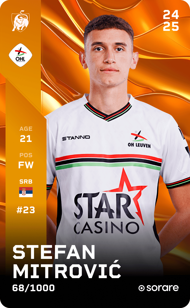 Stefan Mitrović 2024-25 • Limited 68/1000