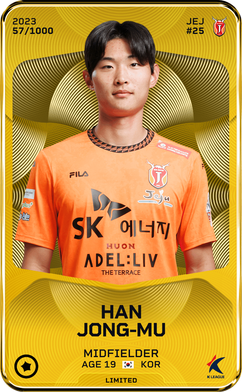 Han Jong-Mu 2023-24 • Limited 57/1000