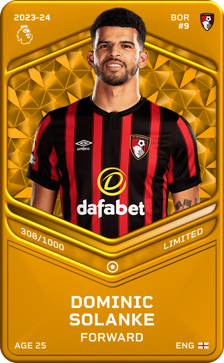 Dominic Solanke 2023-24 • Limited 308/1000