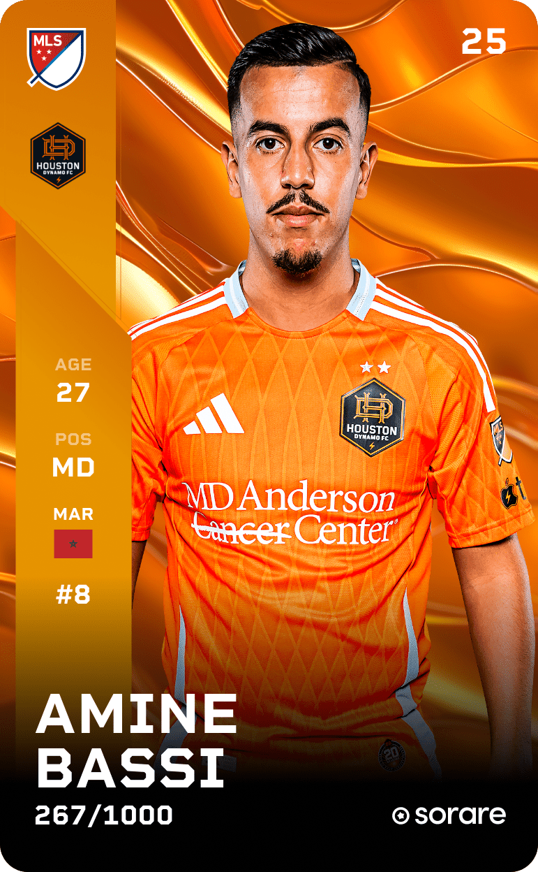 Amine Bassi 2025-26 • Limited 267/1000