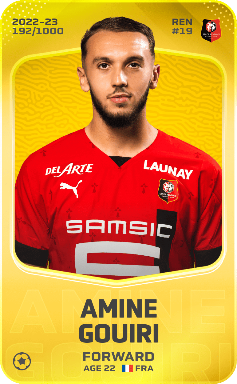Amine Gouiri 2022-23 • Limited 192/1000