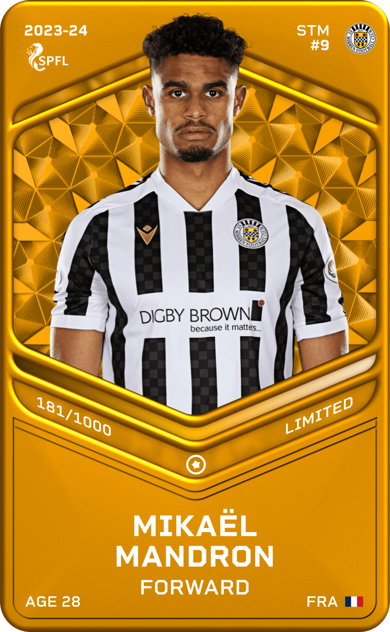 Mikaël Mandron 2023-24 • Limited 181/1000