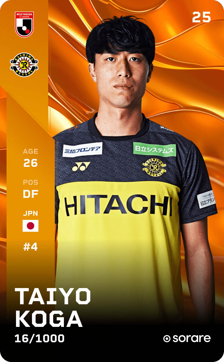 Taiyo Koga 2025-26 • Limited 16/1000