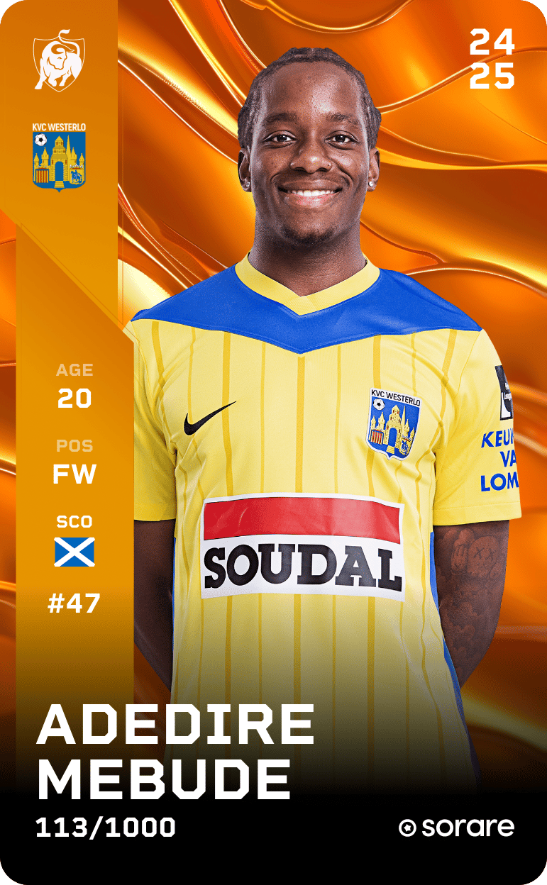 Adedire Mebude 2024-25 • Limited 113/1000