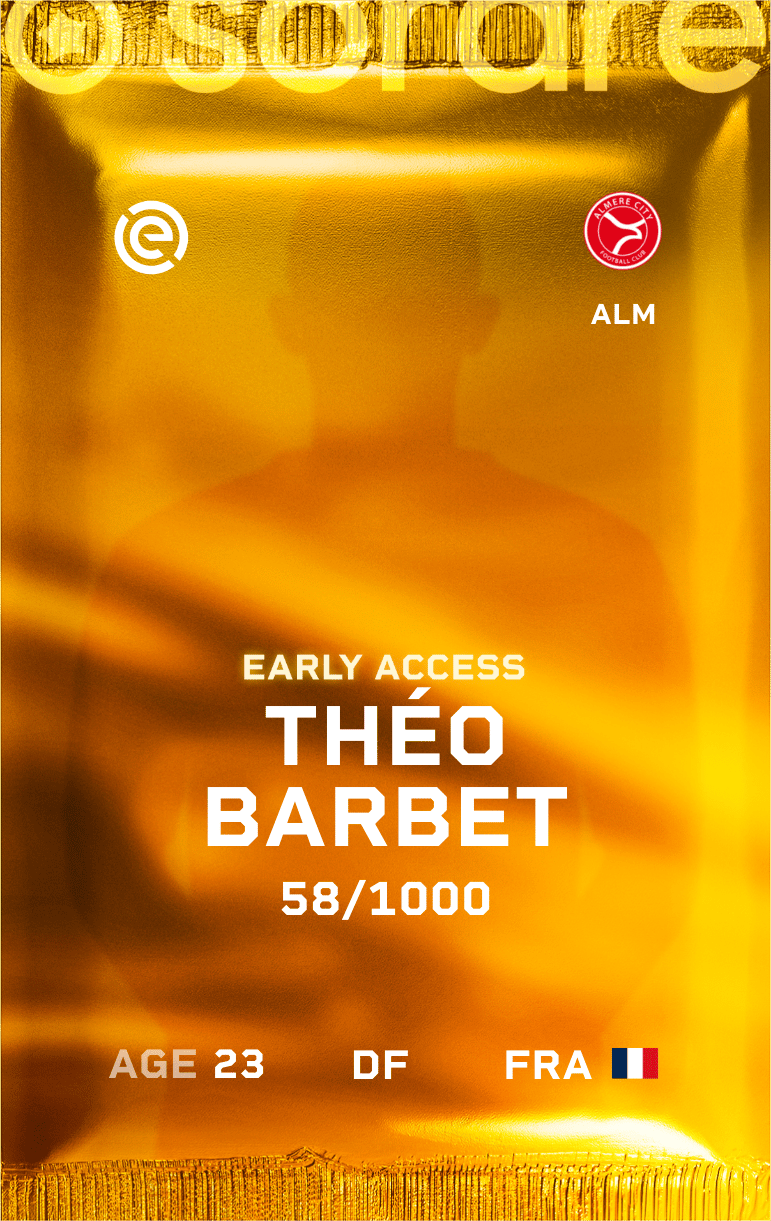 Théo Barbet 2024-25 • Limited 58/1000