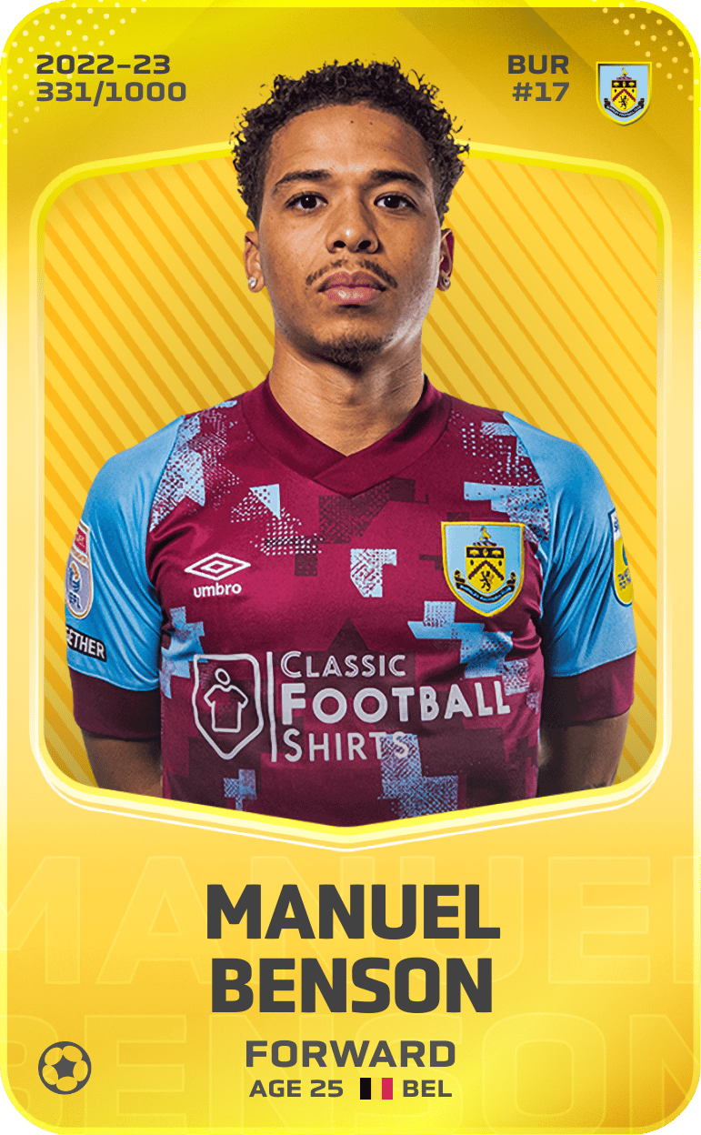 Manuel Benson 2022-23 • Limited 331/1000
