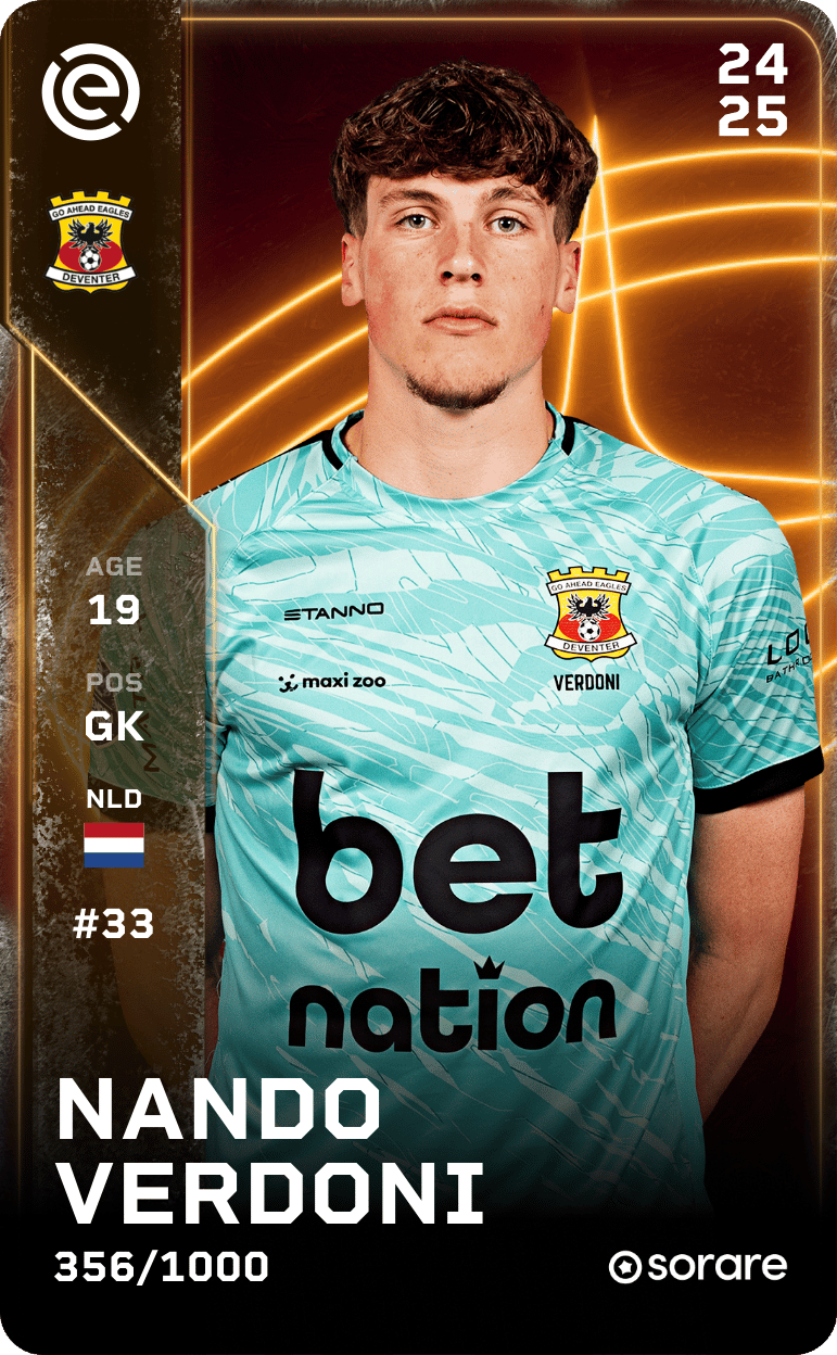 Nando Verdoni 2024-25 • Limited 356/1000