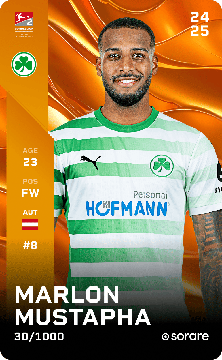 Marlon Mustapha 2024-25 • Limited 30/1000