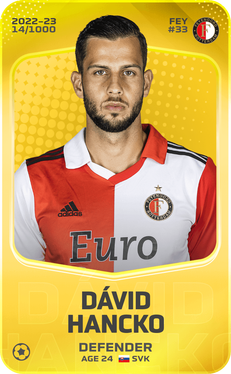 Dávid Hancko 2022-23 • Limited 14/1000
